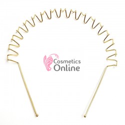 Bentita deosebita pentru par metalica Cod MTR03BB Aurie